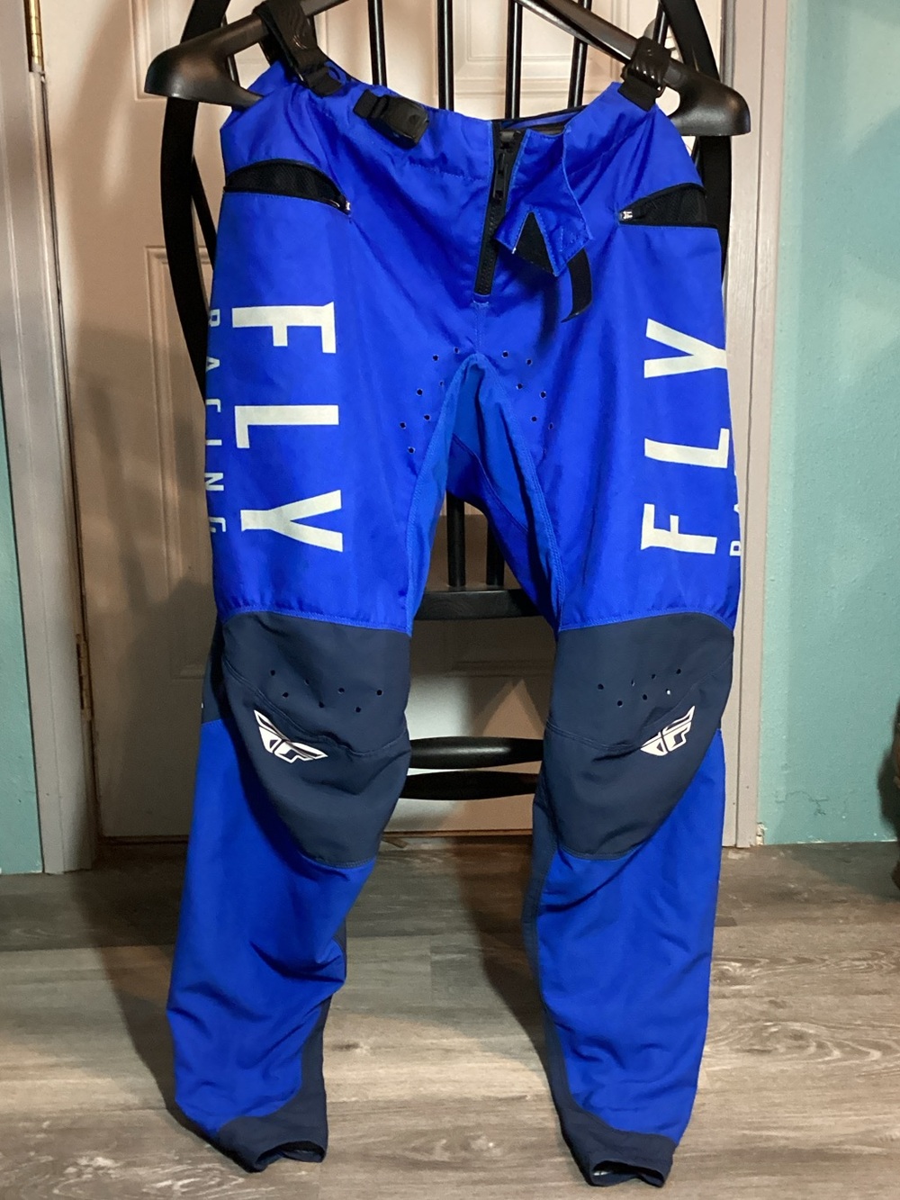 Fly Racing Men’s Blue Performance Dirt Bike Joggers